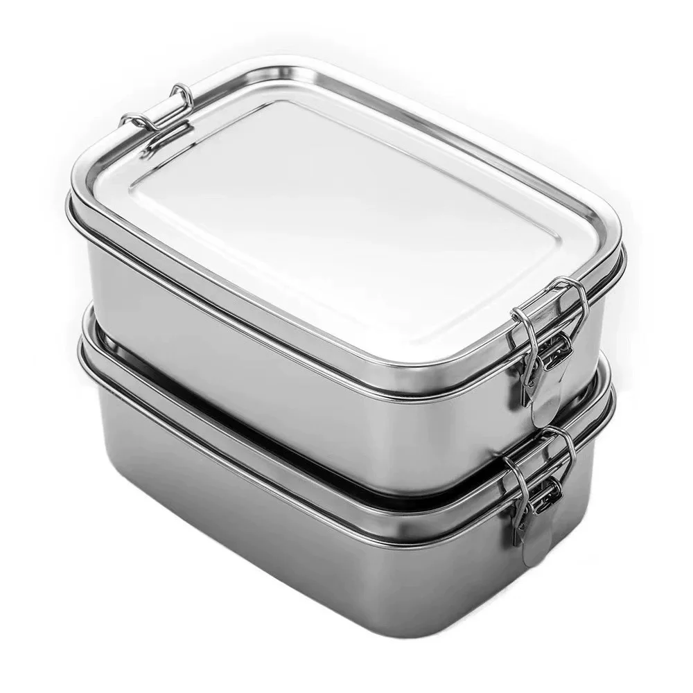 Meal Prep Lunch Boxes - صندوق غداء من الفولاذ المقاوم للصدأ