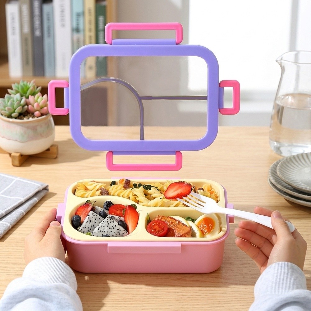 Meal Prep Lunch Boxes - علبة طعام من الفولاذ المقاوم للصدأ