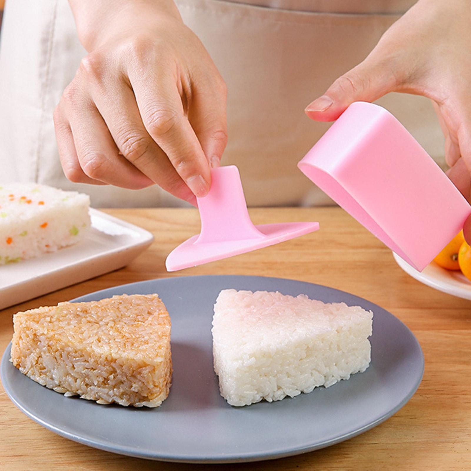 Rice Ball Mold - قالب السوشي المثلث، قالب أونيغيري لتشكيل
