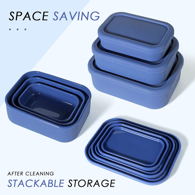 Meal Prep Lunch Boxes - صندوق غداء بينتو مقاوم للتسرب قابل