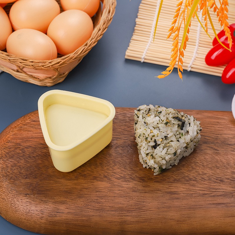أدوات صنع السوشي على شكل مثلث، - مراجعة Rice Ball Mold وسعره