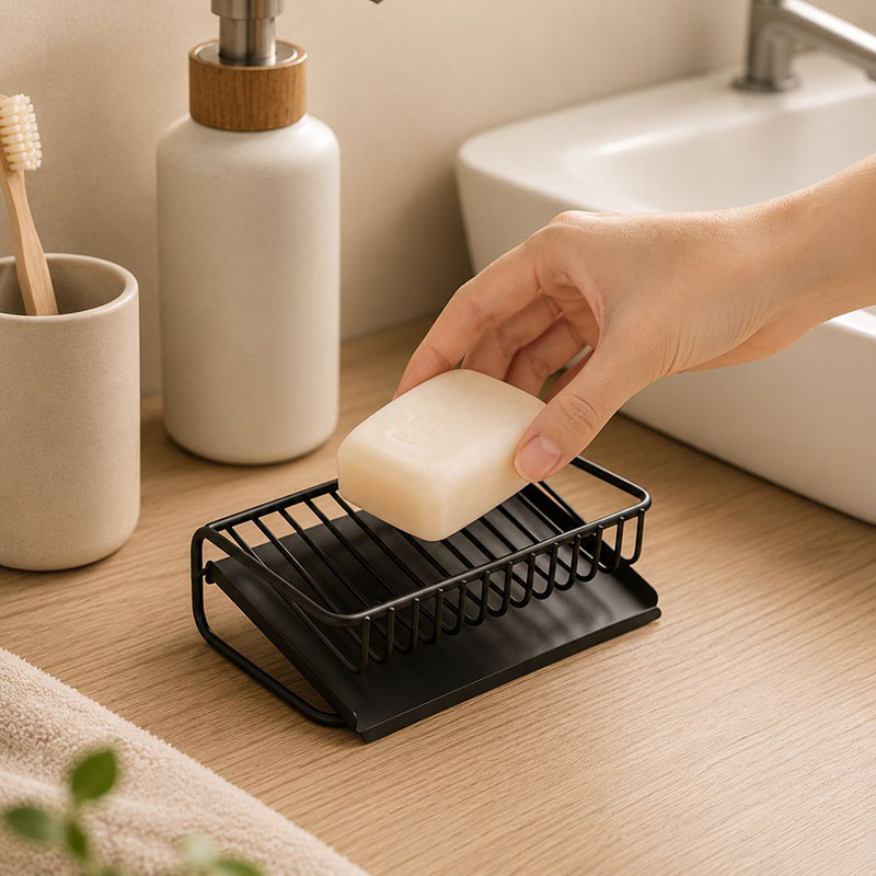 حامل صابون بلاستيكي مع رف تصري - مراجعة Meal Prep Organizer وسعره
