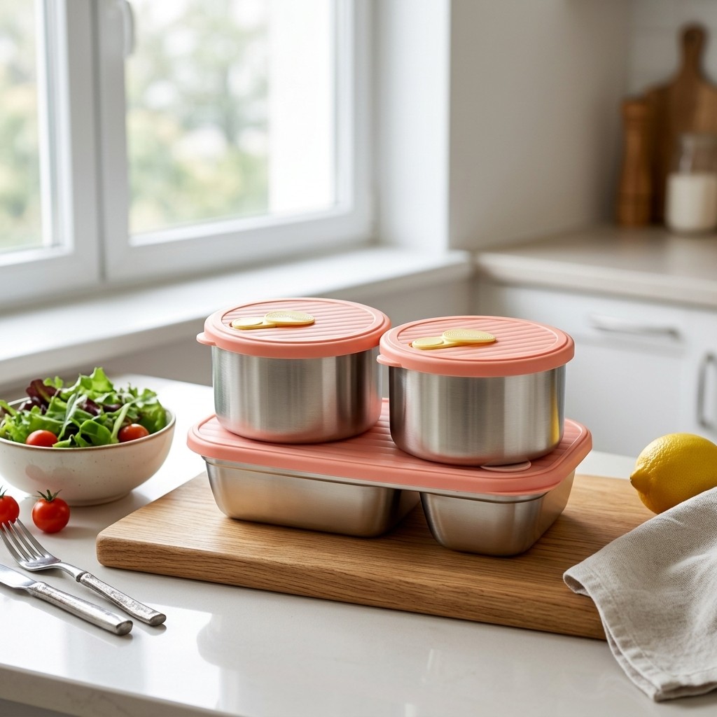 صندوق غداء آمن للميكروويف من ا - مراجعة Meal Prep Lunch Boxes وسعره