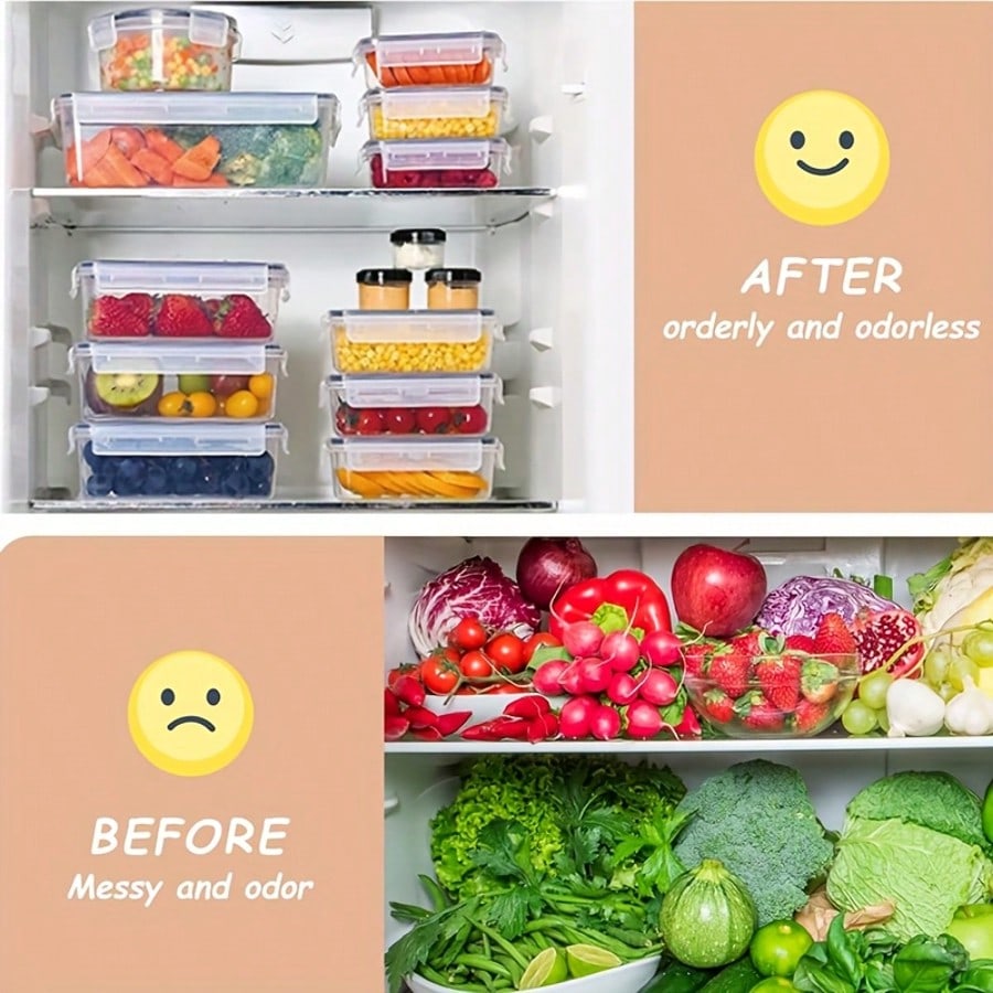 مجموعة من 24 قطعة من حاويات ال - مراجعة Meal Prep Lunch Boxes وسعره