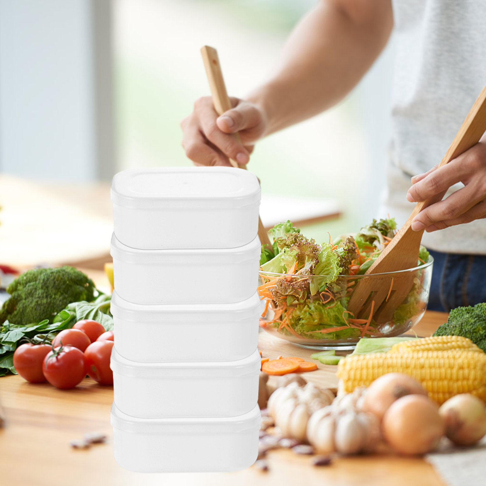 5 قطع من صناديق تخزين الحبوب و - مراجعة Meal Prep Diet وسعره