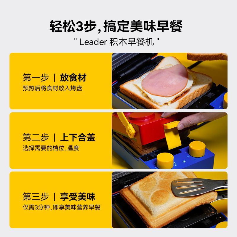 جهاز صنع الساندويتشات للإفطار  - مراجعة Breakfast Sandwich Press وسعره