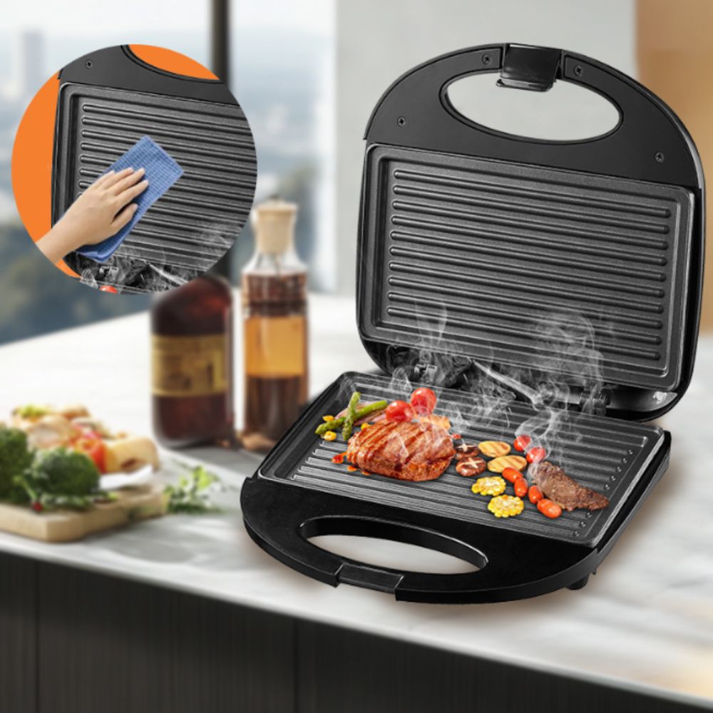 جهاز إفطار متعدد الوظائف مع تس - مراجعة Breakfast Sandwich Press وسعره