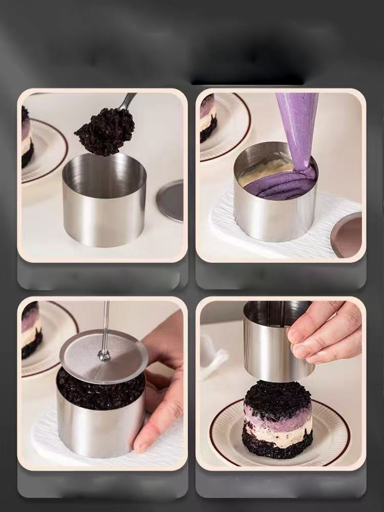 304 الفولاذ المقاوم للصدأ الأر - مراجعة Rice Ball Mold وسعره