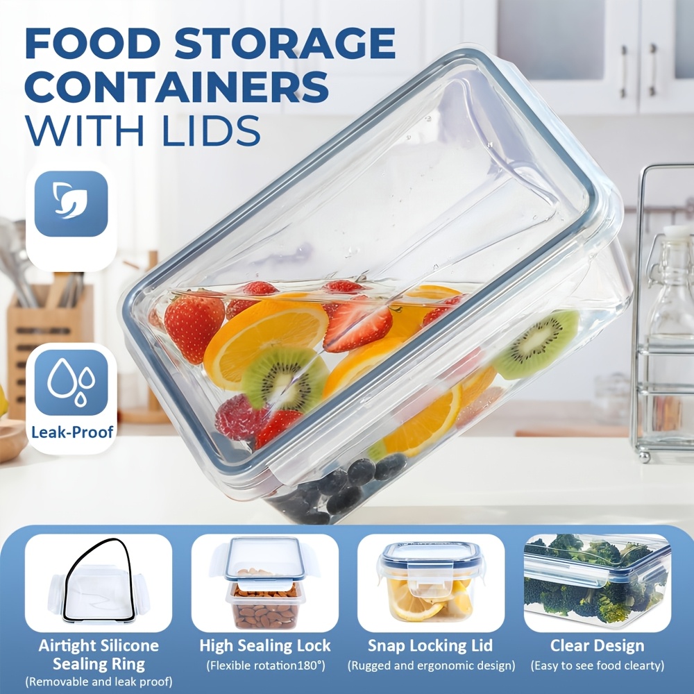 حاوية طعام محكمة الإغلاق مع غط - مراجعة Meal Prep Organizer وسعره